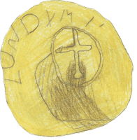 Coin drawn by Justine age 10