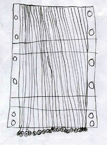 Loom drawn by Phoebe Age 7 1/2