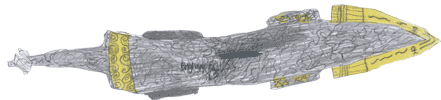 Sword drawn by Laurie age 8