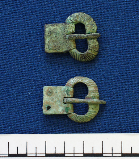 pair of buckles from Wallingford