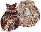 Click to discover about Anglo-Saxon death (drawings by Phoebe and Isabeth)